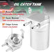 DURAFORCE Oil Catch Can Kit Reservoir Baffled Tank & Breather Filter Universal Aluminum US