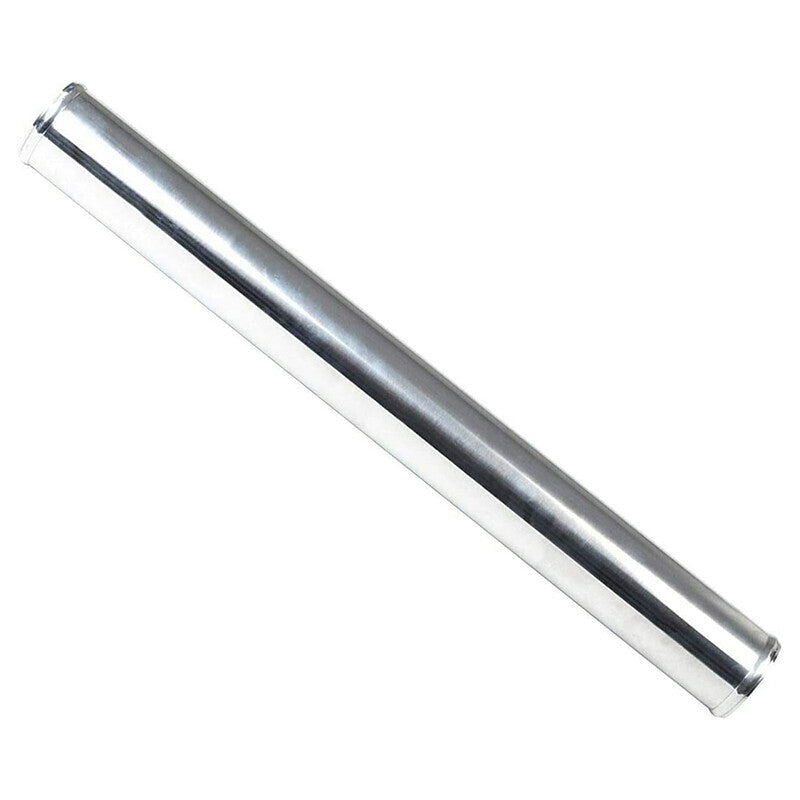 DURAFORCE 2.5" Inch 63mm Polished Aluminum Intercooler Pipe Kit + Hose + Clamp Universal