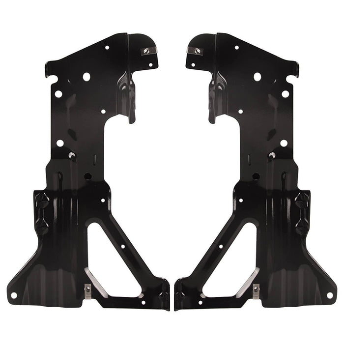 DURAFORCE 2× Front Bumper Brackets Set For Chevrolet Silverado 1500 2016 2017 2018