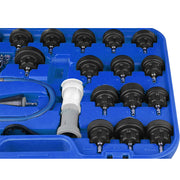 DURAFORCE 28 PCS Radiator Pressure Tester Vacuum-Type Cooling System Refill Kit Tool