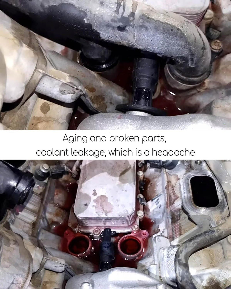 DURAFORCE For Land Rover 5.0L S/C V8 LR100352 2018+ Front Coolant Water Control Valve Pipe