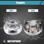 DURAFORCE Fit for Ford F450 F350 Super Duty 2011-2016 Wheel Hubcap Wheel Center Cap 4x4