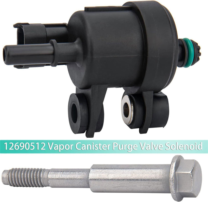 DURAFORCE EVAP Vapor Canister Purge Solenoid Valve for Buick Cadillac Chevrolet Traverse