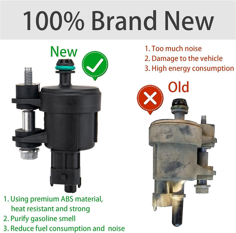 DURAFORCE EVAP Vapor Canister Purge Solenoid Valve for Buick Cadillac Chevrolet Traverse