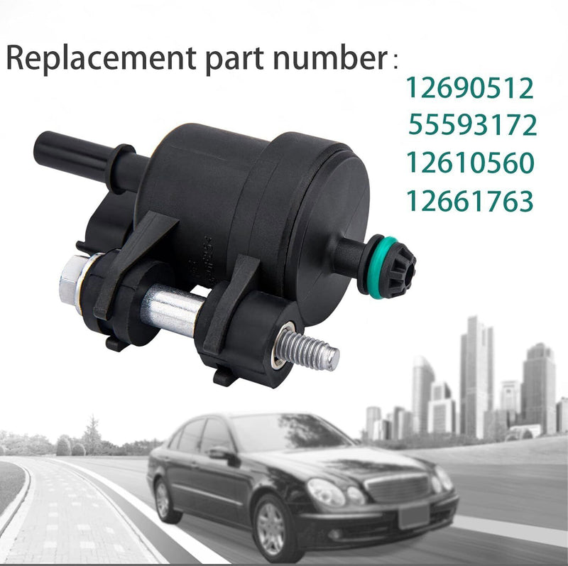 DURAFORCE EVAP Vapor Canister Purge Solenoid Valve for Buick Cadillac Chevrolet Traverse