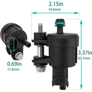 DURAFORCE EVAP Vapor Canister Purge Solenoid Valve for Buick Cadillac Chevrolet Traverse
