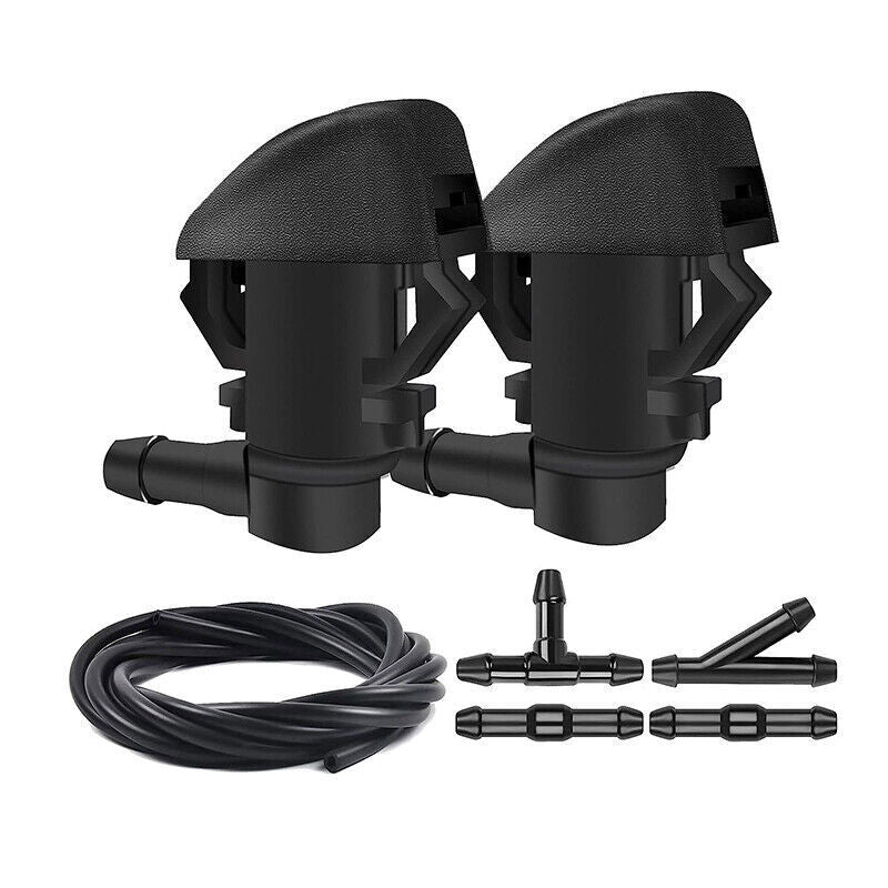 DURAFORCE Front Windshield Washer Squirter Nozzle Wiper Spray Jet For Honda Pilot 2009-15