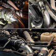 DURAFORCE Hot Cold Side Intercooler Pipe Tube Kits for 11-16 Ford 6.7L Powerstroke Diesel