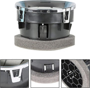 DURAFORCE New For Ford F-150 F150 09-14 Front Dashboard Louvres Chrome AC Heater Air Vent