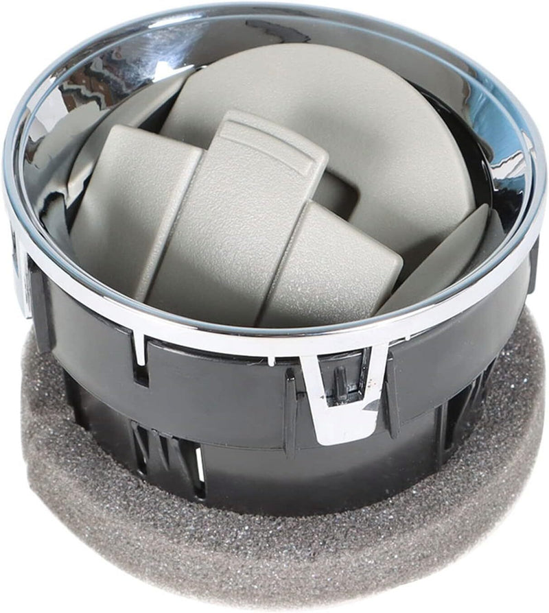 DURAFORCE New For Ford F-150 F150 09-14 Front Dashboard Louvres Chrome AC Heater Air Vent