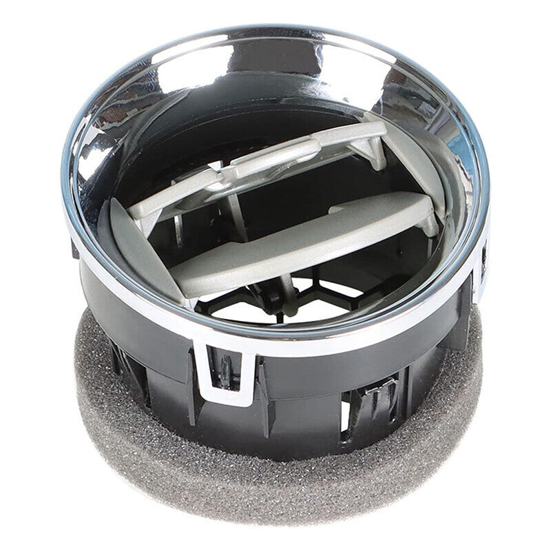 DURAFORCE New For Ford F-150 F150 09-14 Front Dashboard Louvres Chrome AC Heater Air Vent