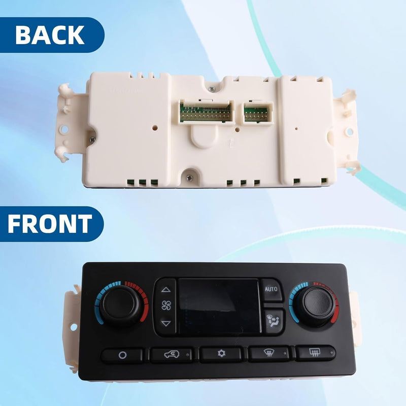 DURAFORCE 599-211XD A/C Heater Climate Control Module Panel Switch For Chevy GMC Silverado
