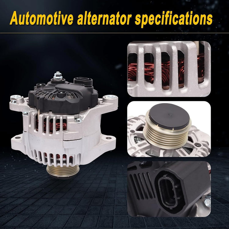 DURAFORCE Alternator Fit For Hyundai Sonata Kia 2.4L 2010 2011 2012 2013 37300-2G400 New