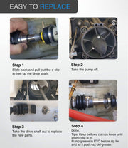 DURAFORCE Seal Drive Line Rebuild Repair Kit For SeaDoo 1996-2007 SP/SPX/GTX/GS 272000042