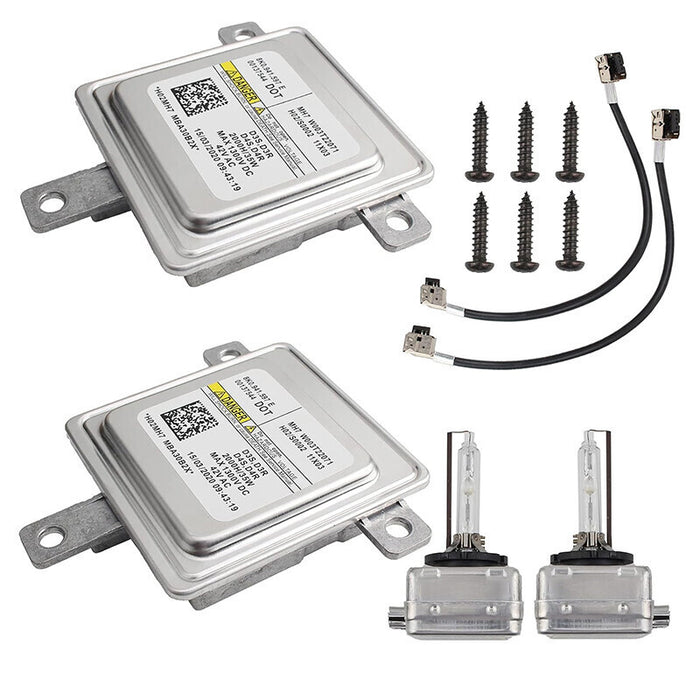 DURAFORCE 2x New For Audi VW Xenon Ballast & Bulb HID Light Control Module 8K0.941.597 E