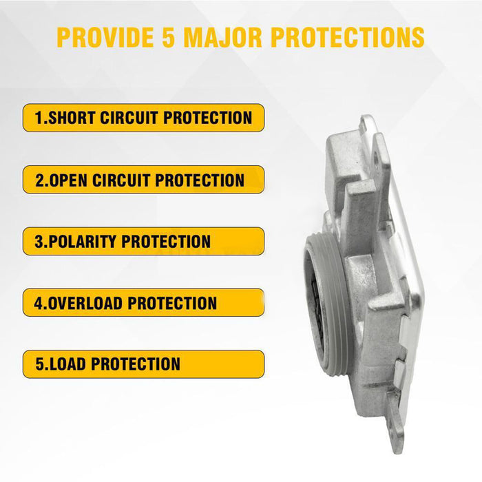 DURAFORCE 2x New For Audi VW Xenon Ballast & Bulb HID Light Control Module 8K0.941.597 E