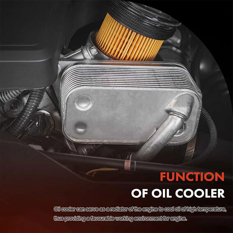 DURAFORCE Turbo Diesel Oil Cooler Kit Fits for 1994-2003 95 Ford 7.3L Powerstroke Diesel