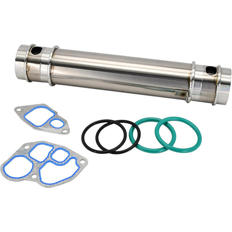 DURAFORCE Turbo Diesel Oil Cooler Kit Fits for 1994-2003 95 Ford 7.3L Powerstroke Diesel