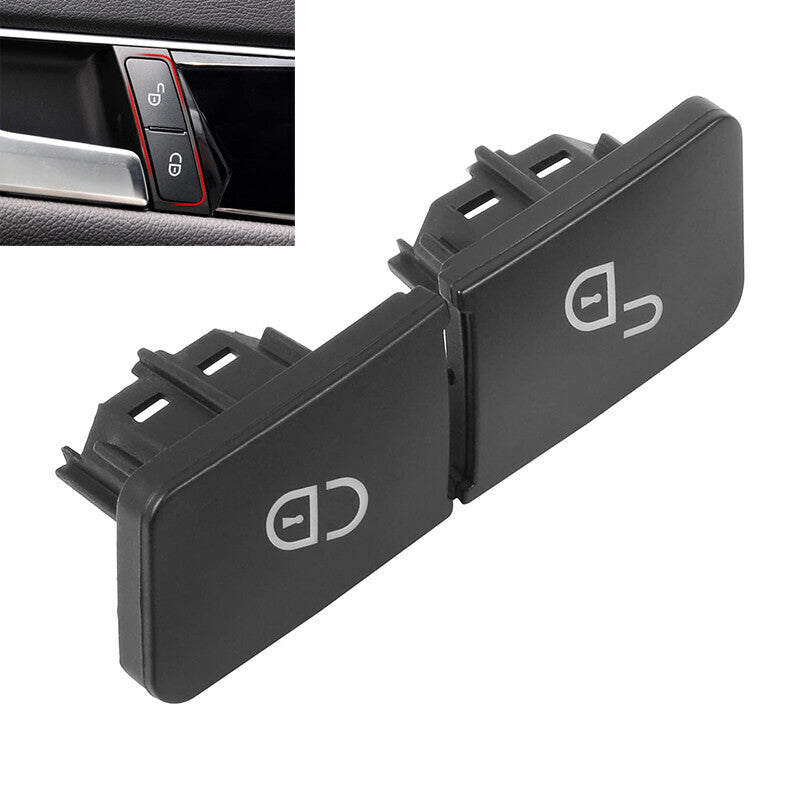DURAFORCE For Mercedes W212 W204 Left Door Lock Unlock Switch Button Replaces 2049058402
