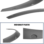 DURAFORCE 4X Universal Balck Fender Flares Polyurethane Wide Car Wheel Arches Body Kit