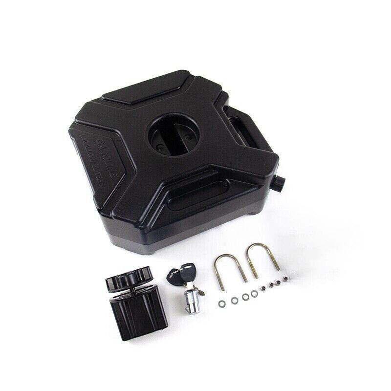 DURAFORCE 5L Gas Fuel Tank Gas Can Oil Storage Can For ATV UTV Gokart Motorcycle Car SUV