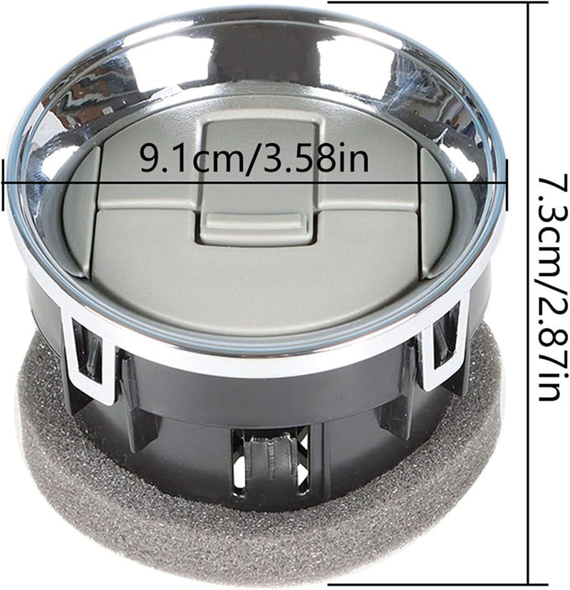 DURAFORCE For Ford 2009-2014 F-150 Dash Ac Heater-Air Outlet Louver Vent 9L3Z19893AA SL
