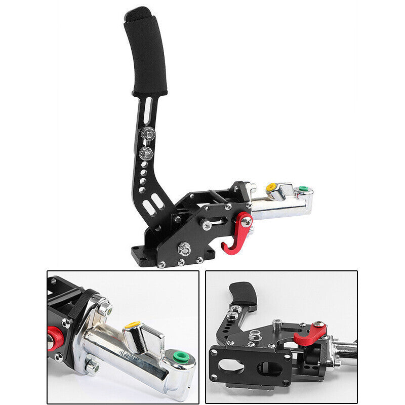 DURAFORCE Car Hydraulic Handbrake Drift E-Brake Handle Parking Emergency Brake Black