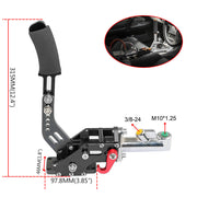DURAFORCE Car Hydraulic Handbrake Drift E-Brake Handle Parking Emergency Brake Black
