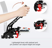 DURAFORCE Car Hydraulic Handbrake Drift E-Brake Handle Parking Emergency Brake Black