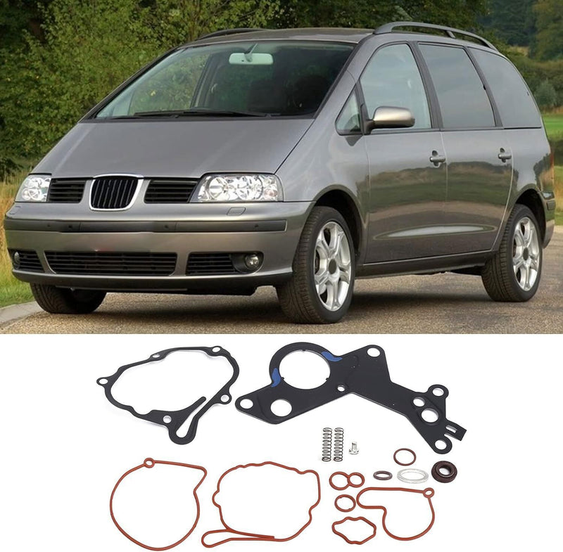 DURAFORCE Vacuum Fuel Tandem Pump Repair Gaskets Kit 038145209 for VW 1.2TDI 1.4TDI 1.9TDI