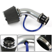 DURAFORCE Automotive 3" Universal Cold Air Intake Kit Induction Flow Pipe Kit Aluminium