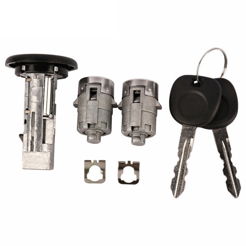 DURAFORCE Fit For Chevrolet GMC H2 Ignition Switch & Front Door Lock Cylinders with 2 Keys