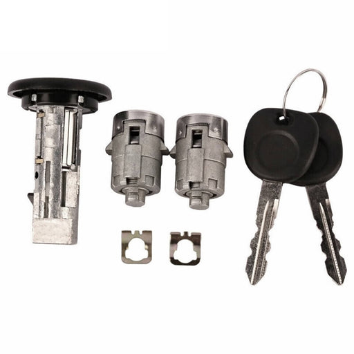 DURAFORCE Fit For Chevrolet GMC H2 Ignition Switch & Front Door Lock Cylinders with 2 Keys
