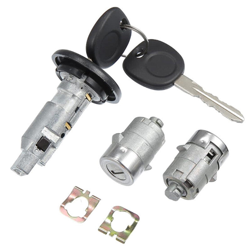 DURAFORCE Fit For Chevrolet GMC H2 Ignition Switch & Front Door Lock Cylinders with 2 Keys