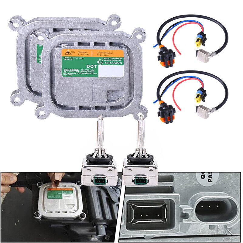DURAFORCE For 10-19 Ford Mustang Xenon Headlight Ballast HID Control Unit Module Computer
