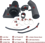 DURAFORCE Performance Cold Air Intake Filter Kit with Heat Shield for 99-06 GMC/Chevy V8 4