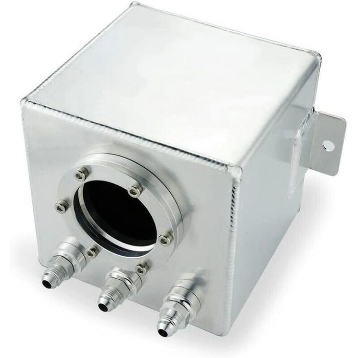 DURAFORCE Universal 2L Aluminum High Flow Fuel Surge Tank 6AN With 044 External Fuel Pump