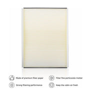DURAFORCE 2X Cabin Air Filter Fit for 2003Up Volvo Truck AF26405 P606555 CAF24000 PA4681