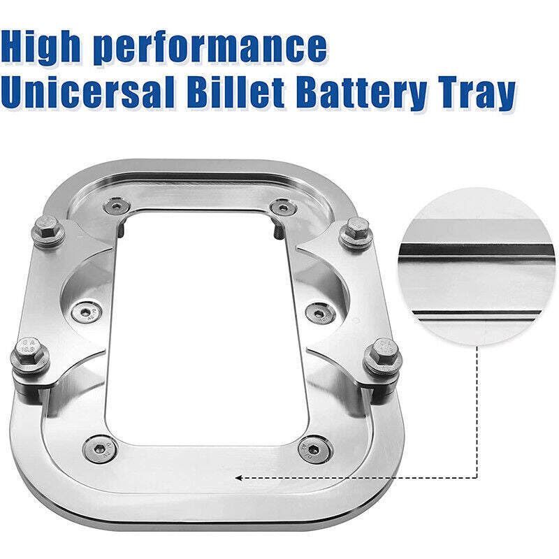DURAFORCE Fit For Optima 34/78 Battery Relocation Tray Bracket Relocation Mount Set