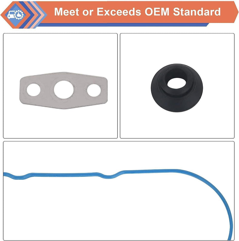 DURAFORCE For GM LS 4.8L 5.3L 5.7L 6.0L 6.2L Engine Fel-Pro VS50504 R-1 Valve Cover Gasket