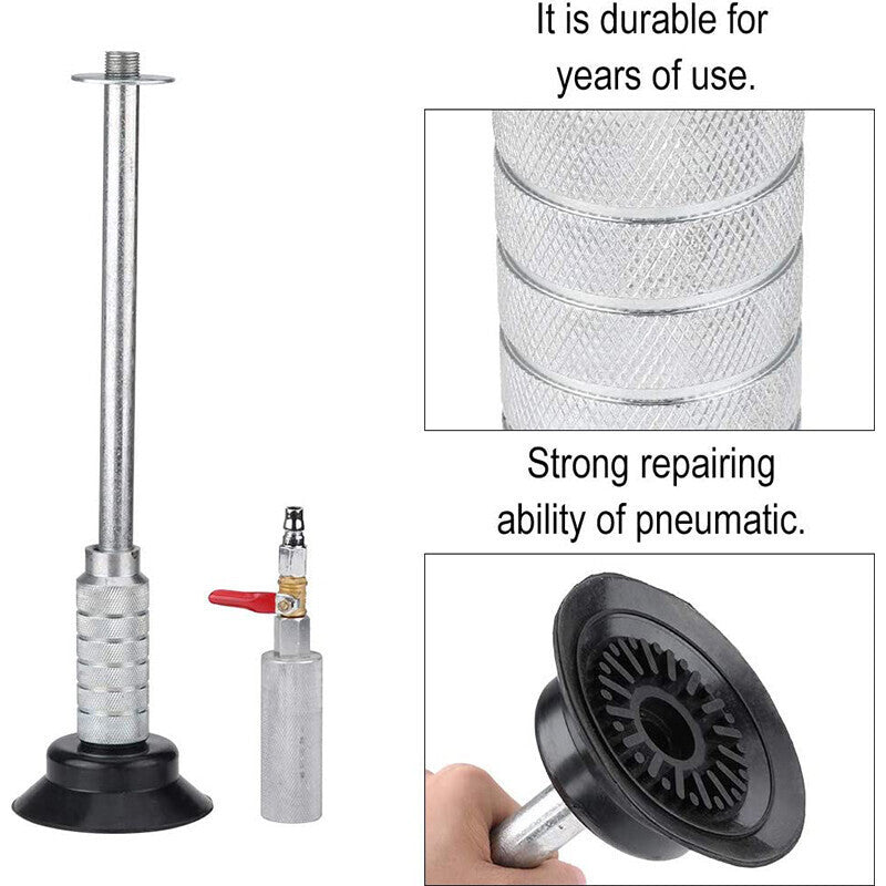 DURAFORCE Automotive Air Pneumatic Dent Puller Body Repair Suction Cup Slide Hammer Tool