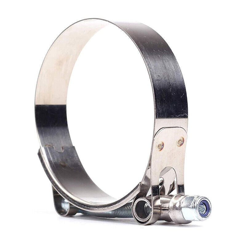 DURAFORCE NEW 2PCS =Stainless Steel T Bolt Clamps Clamp ID 51mm 2" inch 48mm-56mm