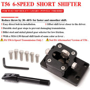 DURAFORCE T56 6-Speed Billet Short Throw Shifter Fit for F-Body Camaro Firebird 1993-2002