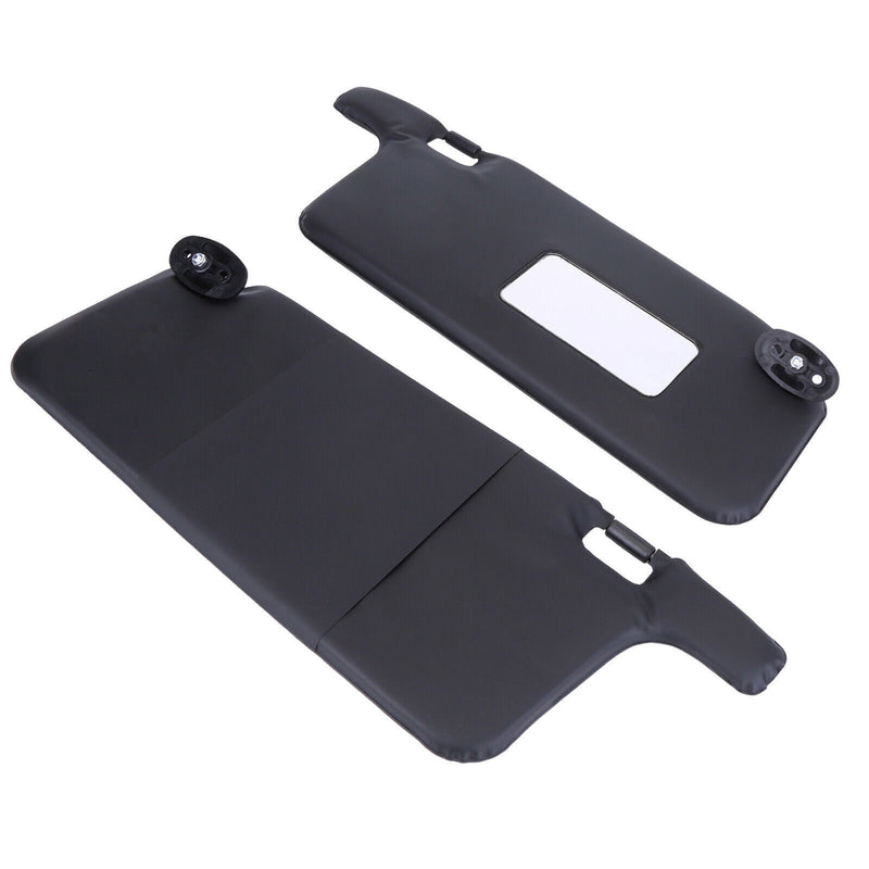 DURAFORCE Fit For Honda Civic 1996 1997-2001 Interior Sunvisor Pair LHD Black 2X