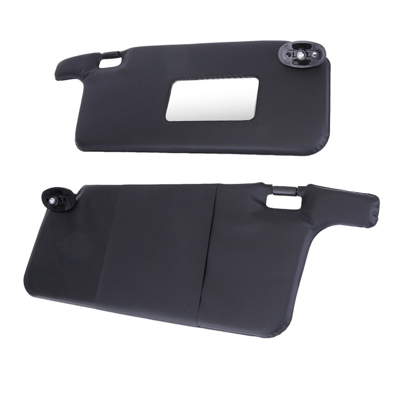 DURAFORCE Fit For Honda Civic 1996 1997-2001 Interior Sunvisor Pair LHD Black 2X