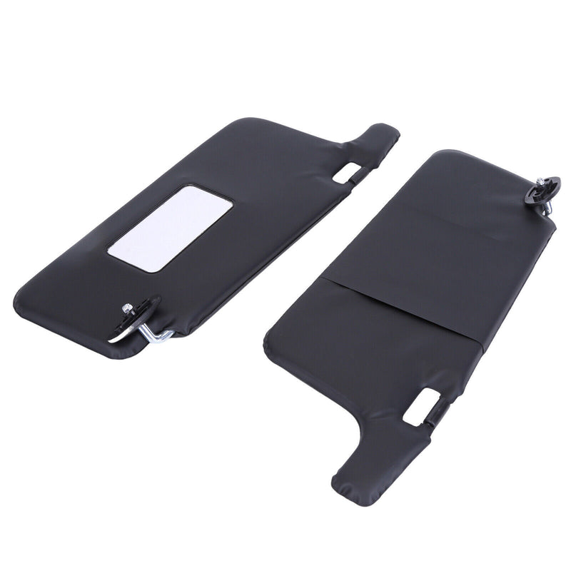 DURAFORCE Fit For Honda Civic 1996 1997-2001 Interior Sunvisor Pair LHD Black 2X