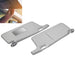 DURAFORCE 2X Interior Sun Visor Gray For 1996 1997 1998 1999-2001 Honda Civic LHD Sunvisor