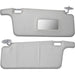 DURAFORCE 2X Interior Sun Visor Gray For 1996 1997 1998 1999-2001 Honda Civic LHD Sunvisor
