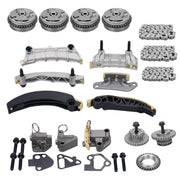 DURAFORCE Complete Kit Timing Chain& 4VVT Cam Phaser Int& Exh For 3.0 3.6l Equinox CTS SRX