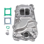 DURAFORCE Aluminum Dual Plane Intake Manifold For BBC Big Block Chevy V8 396 402 427 454